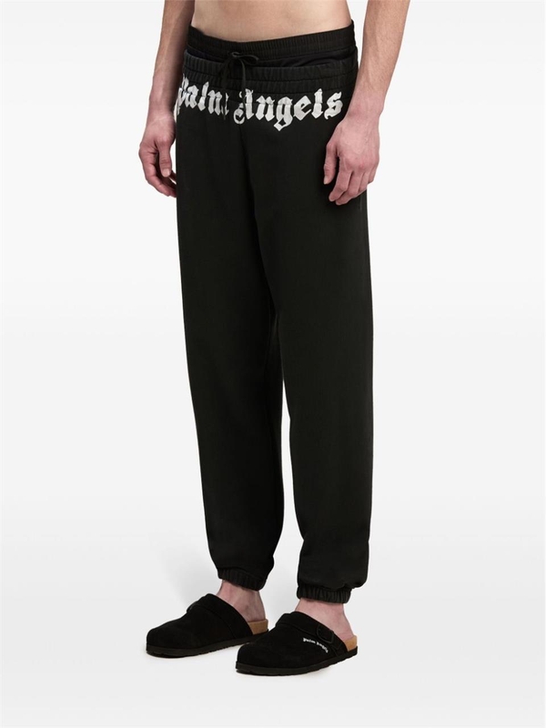 팜 엔젤스 FW24 Palm Angels Trousers Black PMCH013F24FLE0021003 Black