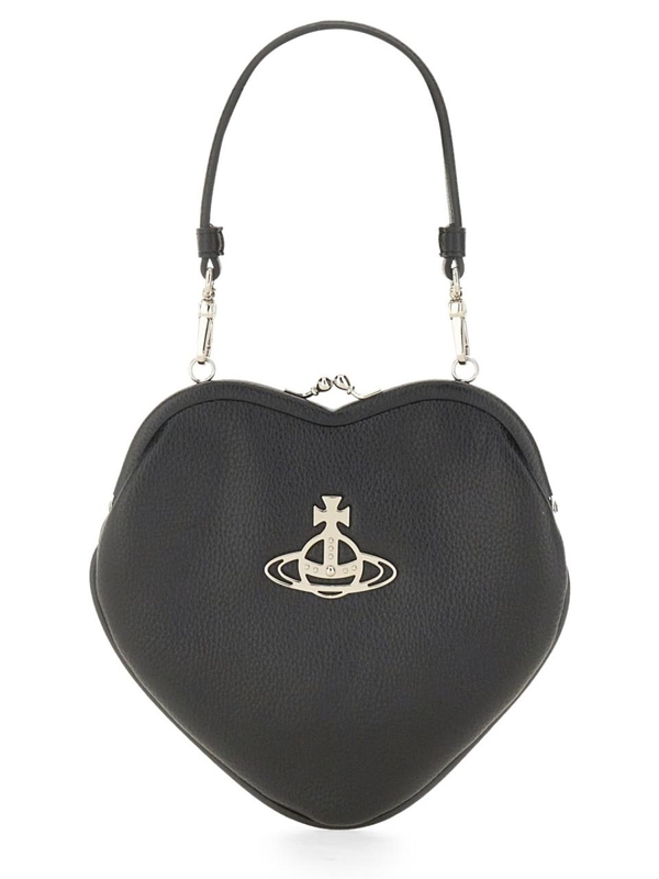 비비안웨스트우드 FW24 BELLE HEART BAG 4B010004W_S000DN403 BLACK