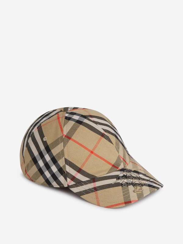 버버리 FW24 Tartan Logo Cap 8085723159257 One Color