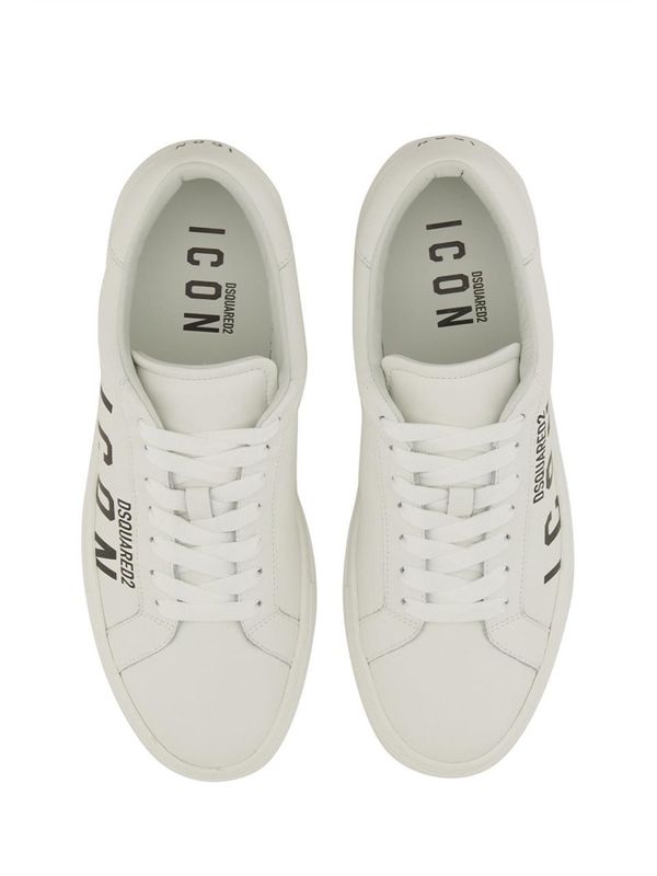 디스퀘어드2 FW24 CASSETTE SNEAKER SNM0384_015000011062 WHITE