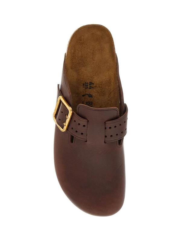 버켄스탁 FW24 boston bold leather clog with sab 1022673 ROAST