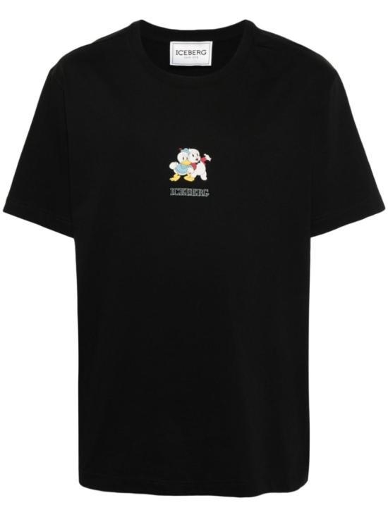 [해외배송] 24SS 아이스 비 아이스버그 반팔 티셔츠 F02A Black