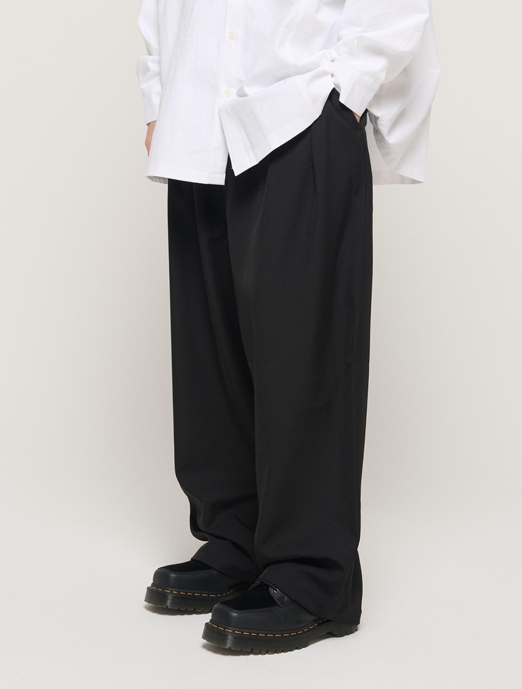 FOUR SEASONS BALLOON LONG SLACKS (BLACK)