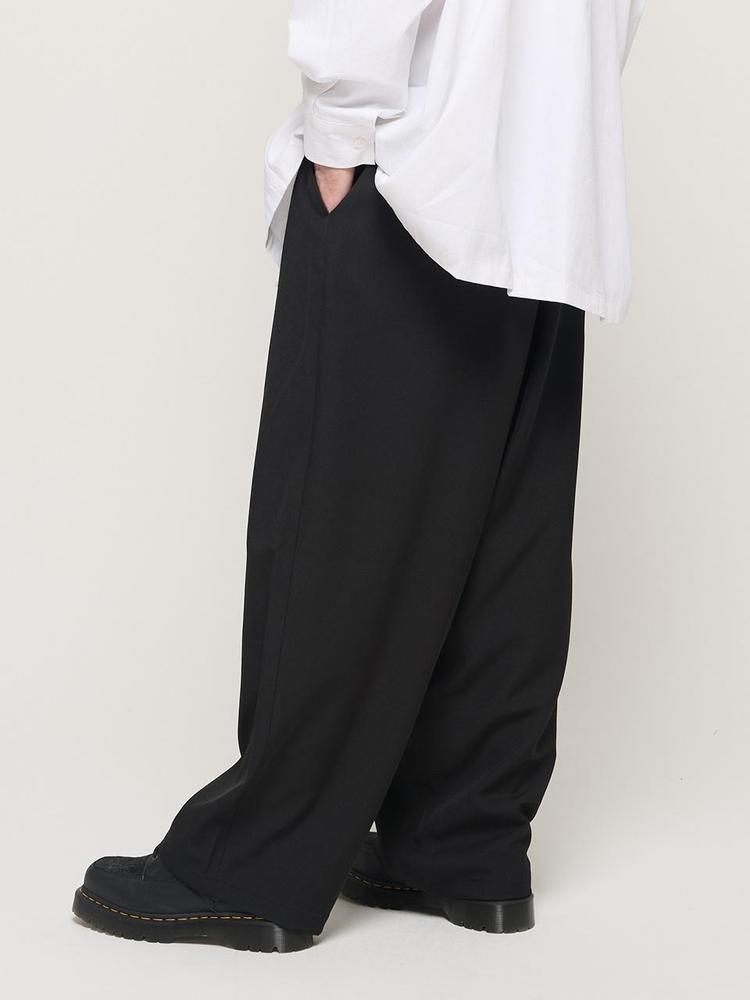 FOUR SEASONS BALLOON LONG SLACKS (BLACK)