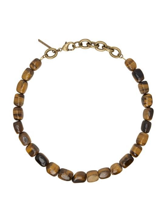 [해외배송] 24FW 드리스 반 노튼 네크리스 NECKLM028212 92 971 TIGER EYE