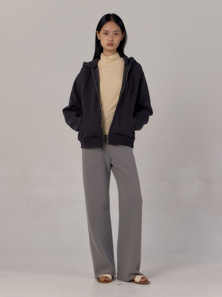 [2차] Rib Knit Pants (Grey)