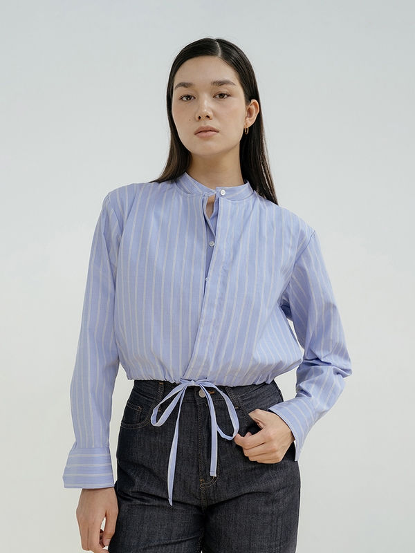 Stripe Double Layered Shirt