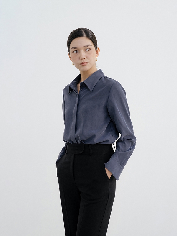 Navy Essential Blouse