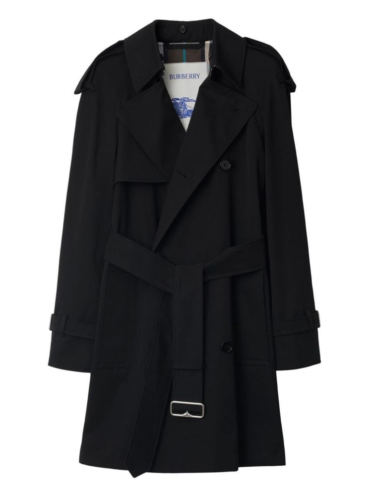 버버리 FW24 Burberry Coats Black 8096563A1189 Black