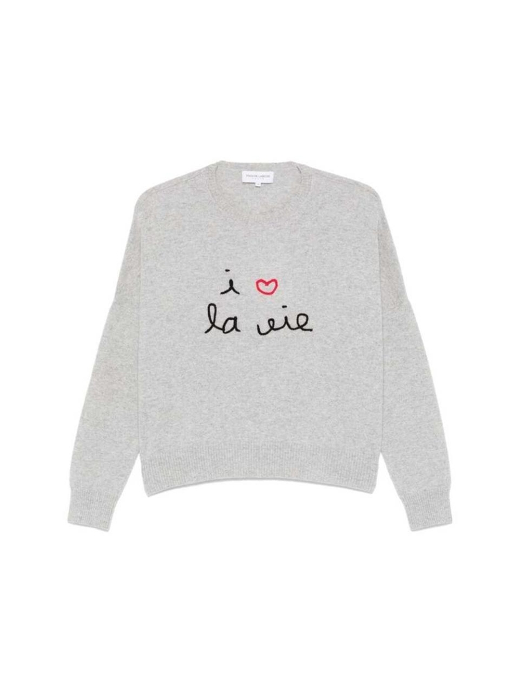 메종라비쉬 FW24 Sweater Maison Labiche UWBUZELINILOVE  HGREY One Color