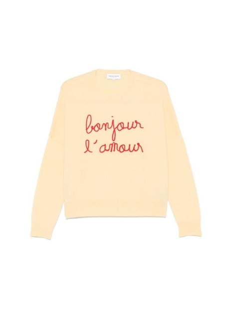 메종라비쉬 FW24 Sweater Maison Labiche UWBUZELINBJR  YELLO One Color