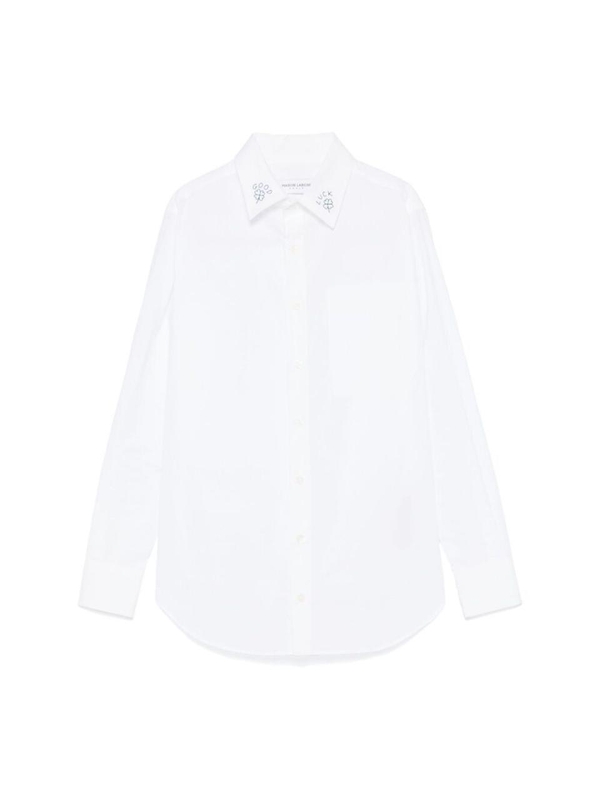 메종라비쉬 FW24 Shirt Maison Labiche UWLOUTILGOODLU  WHITE One Color