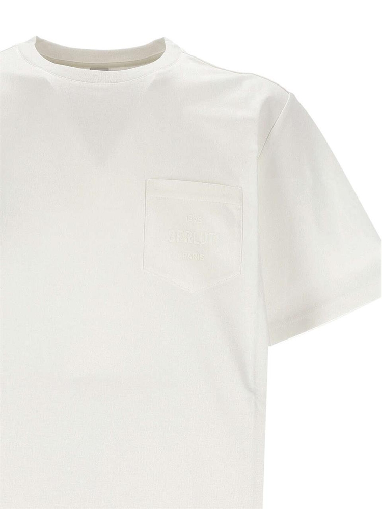 벨루티 FW24 BERLUTI T-shirts and Polos White R25JRS110-001000 White