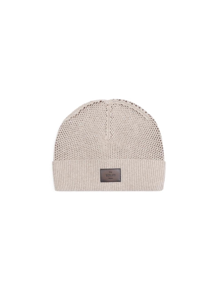 벨루티 FW24 Berluti Beanie Hat T27CA70.001 Nude & Neutrals