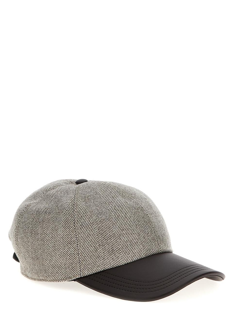 벨루티 FW24 Chevron cap T27CA41005P81 Gray