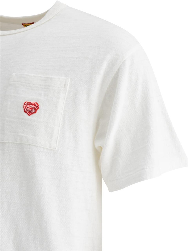 휴먼 메이드 FW24 Pocket t-shirt HM28CS031WHITE White