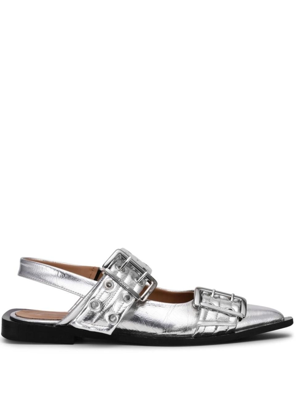 가니 FW24 GANNI Sandals Silver S27254926018 Silver