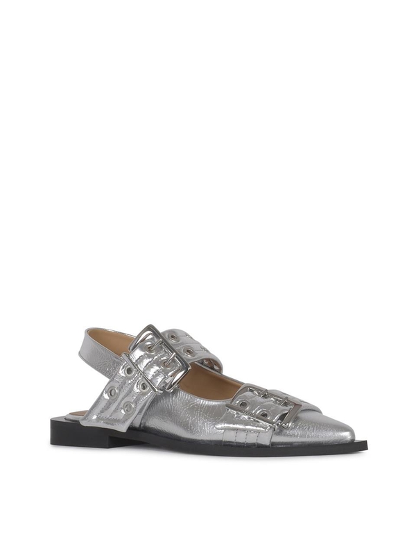 가니 FW24 GANNI Sandals Silver S27254926018 Silver