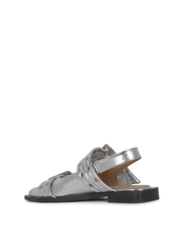 가니 FW24 GANNI Sandals Silver S27254926018 Silver