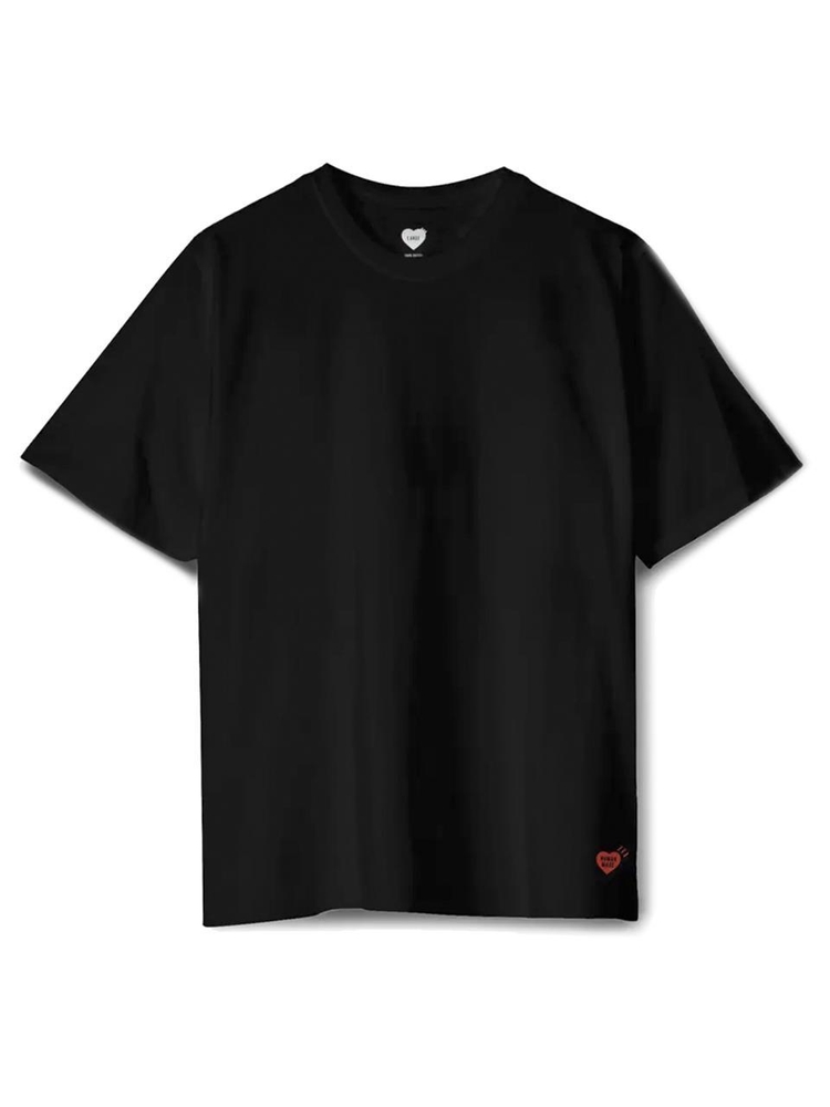 휴먼 메이드 FW24 Heart 3-pack t-shirt set HM28CS048BLACK Black  