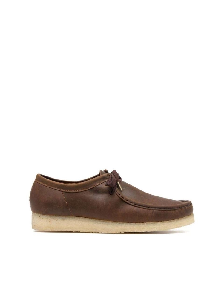 클락스 FW24 Shoe Clarks 156605 WALLABEE BEESW BROWN