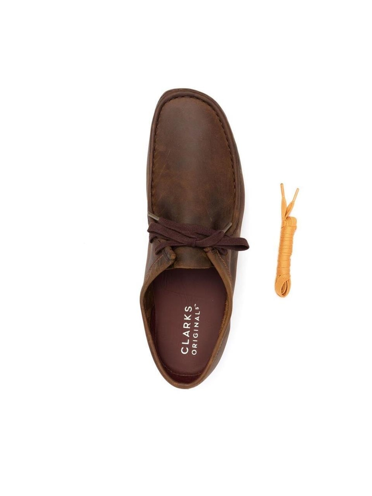 클락스 FW24 Shoe Clarks 156605 WALLABEE BEESW BROWN