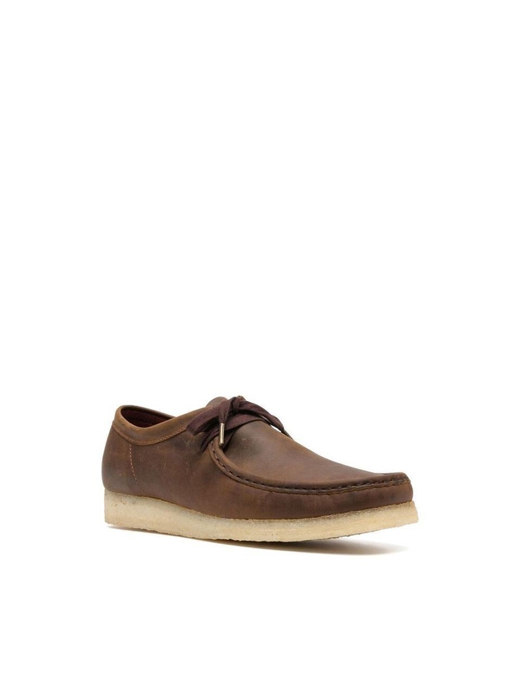 클락스 FW24 Shoe Clarks 156605 WALLABEE BEESW BROWN