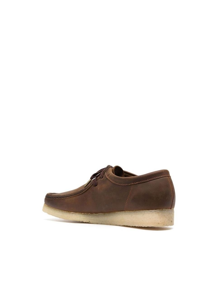 클락스 FW24 Shoe Clarks 156605 WALLABEE BEESW BROWN