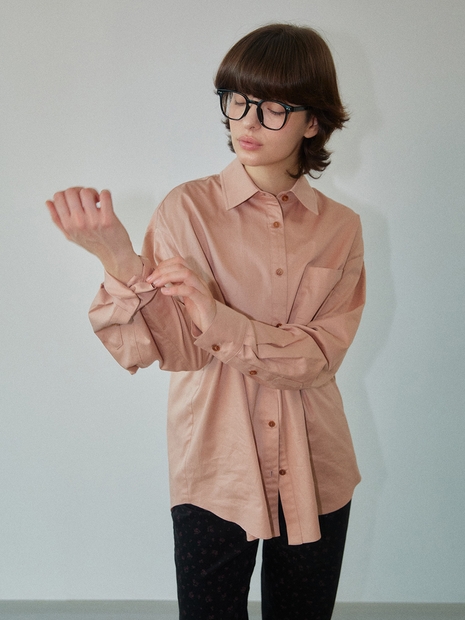 Essential Loose Fit Shirt Brown WBDFSH001BR