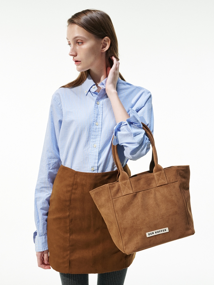 SHOPPER SUEDE [BROWN]_MD