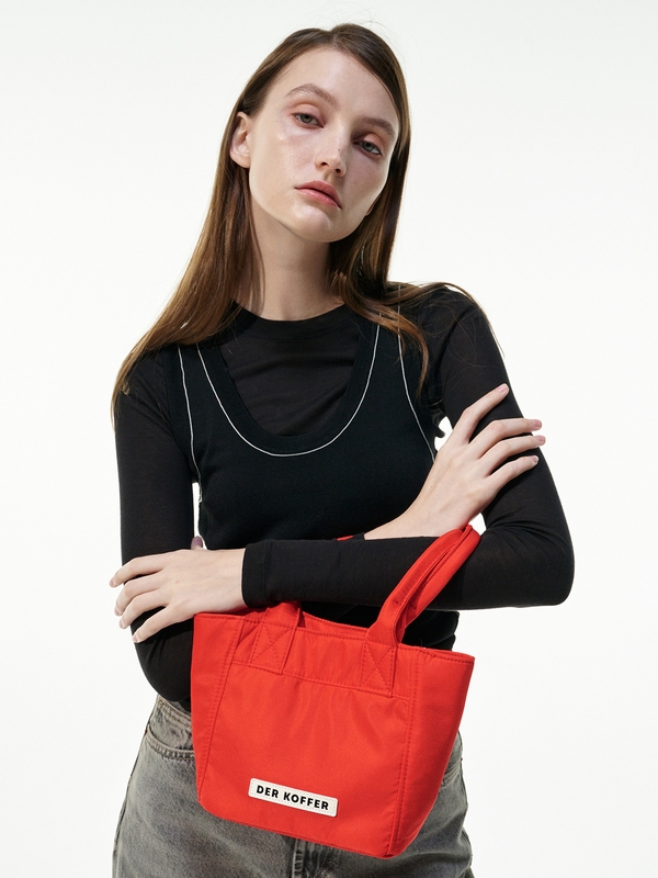 SHOPPER NYLON [RED]_MINI