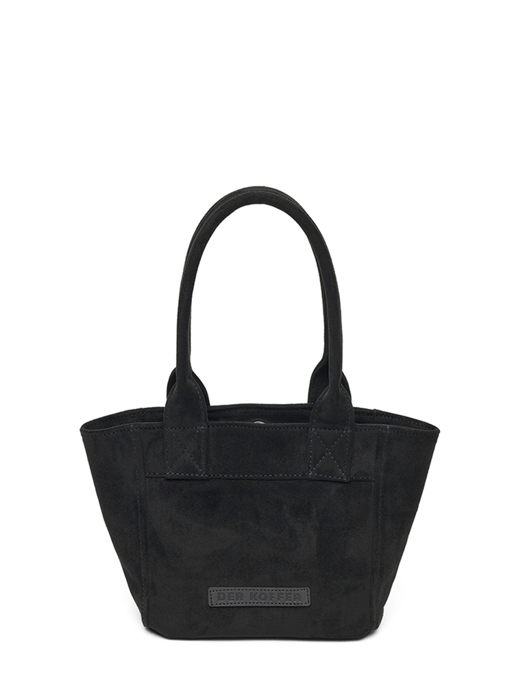 SHOPPER SUEDE [BLACK EDITION]-MINI