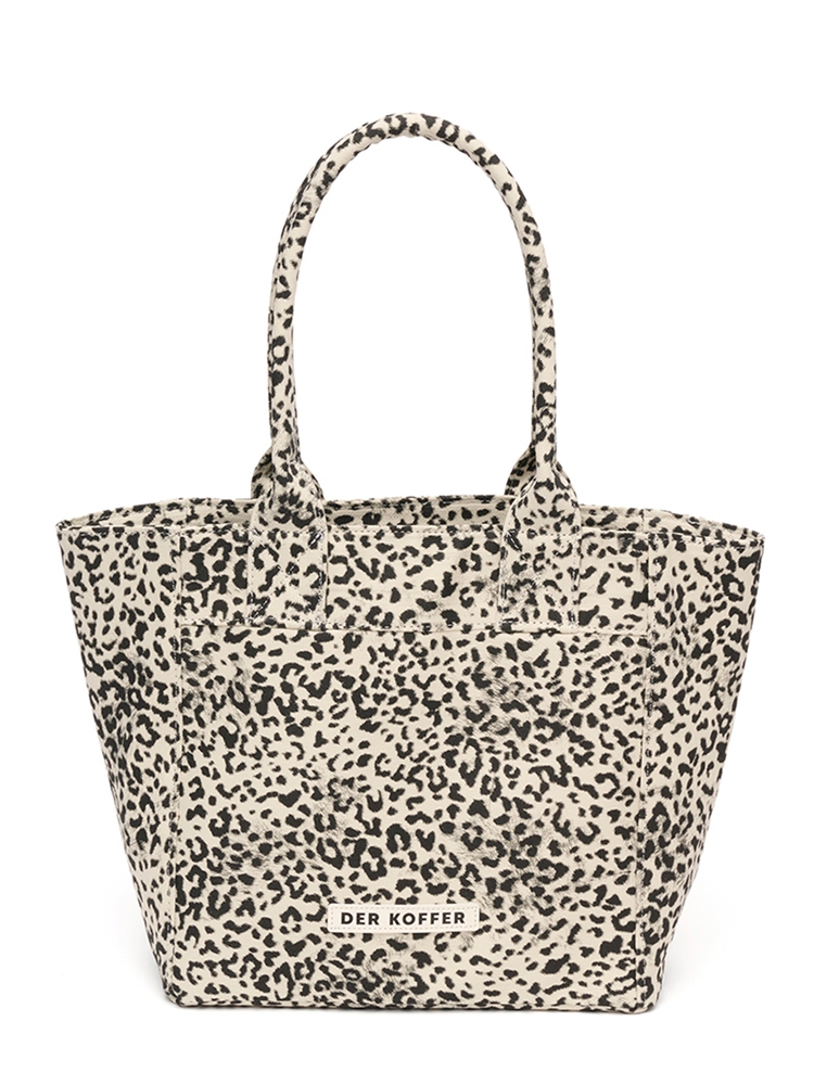 SHOPPER LEOPARD [IVORY]_MD