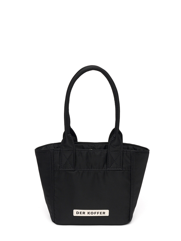 SHOPPER NYLON [BLACK]_MINI