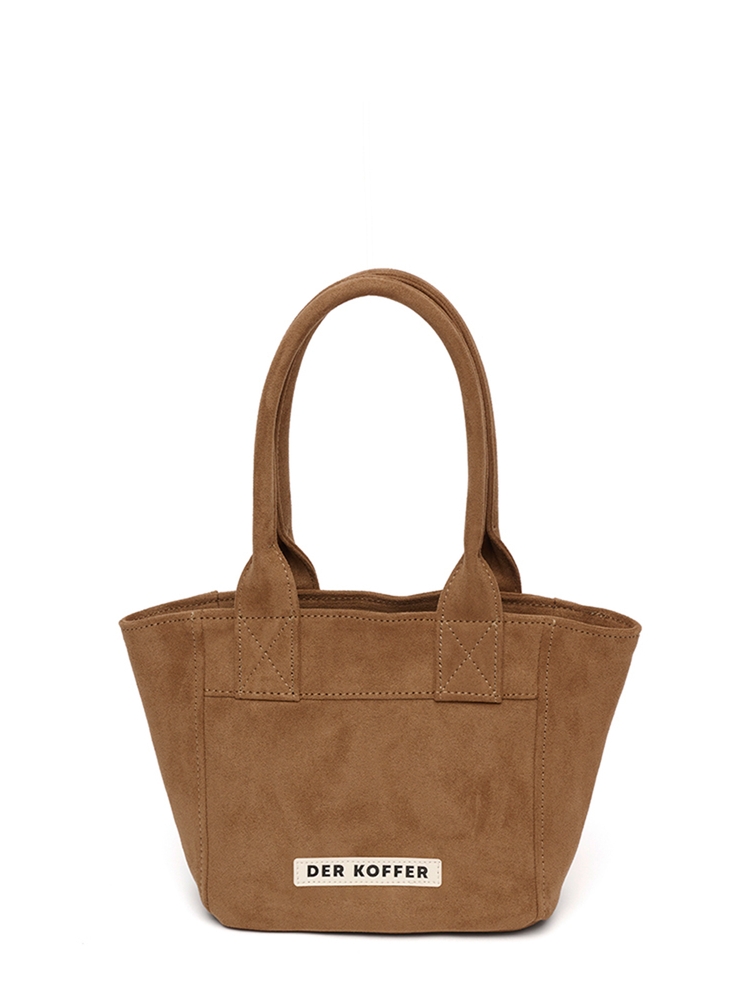 SHOPPER SUEDE [BROWN]_MINI