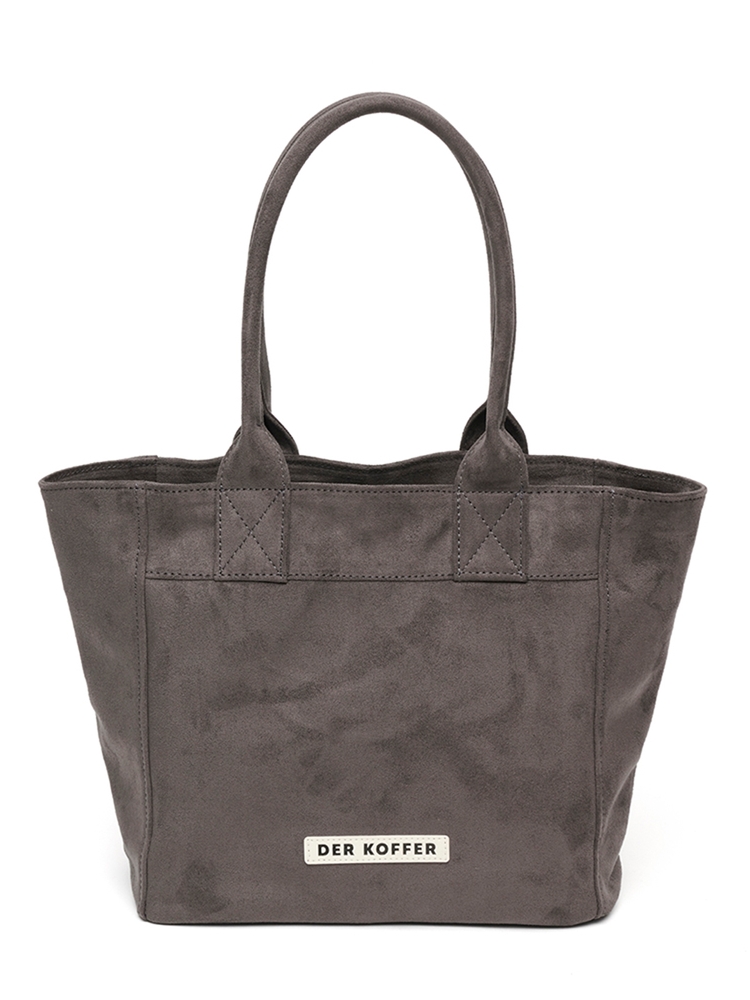 SHOPPER SUEDE [CHARCOAL]_MD