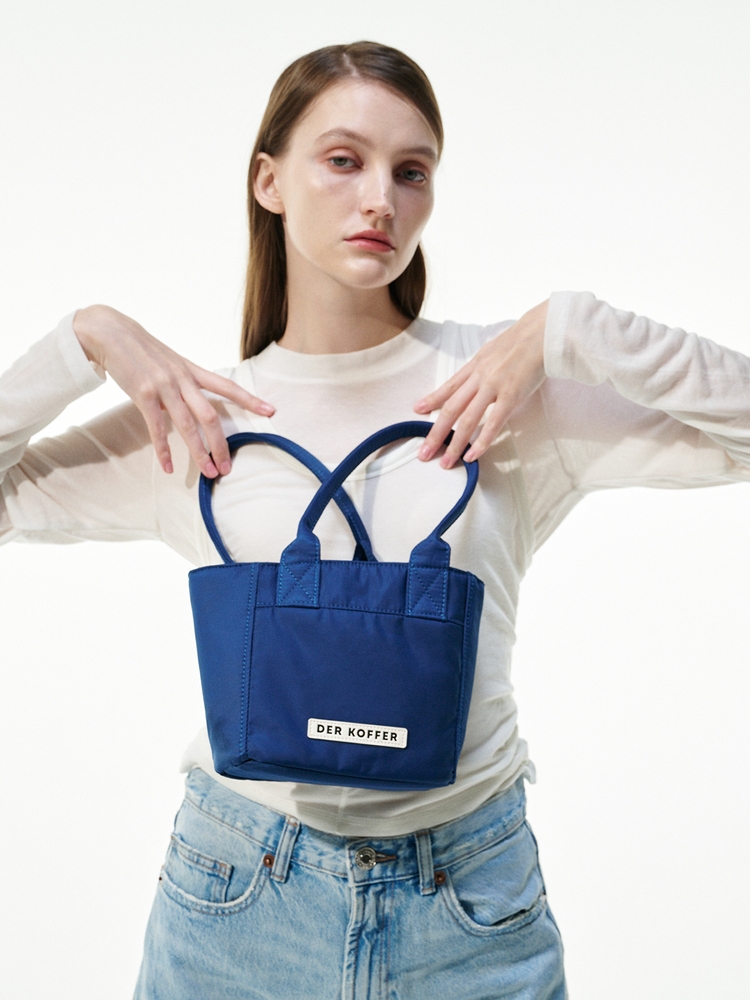 SHOPPER NYLON [NAVY]_MINI