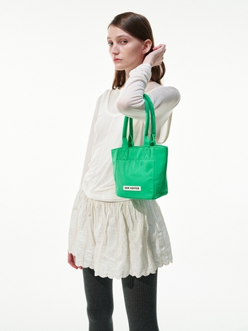 SHOPPER NYLON [GREEN]_MINI