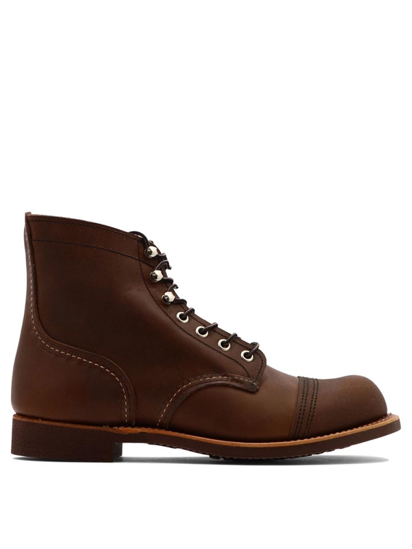 레드윙 FW24 Iron Ranger ankle boots 08111D Brown