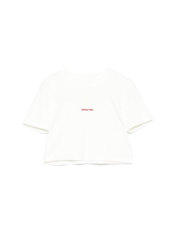 슈슈통 FW24 T-shirt Shushu/tong MWDDTO11 COT004 WH100 WHITE