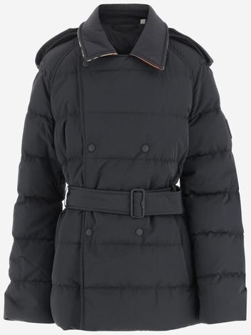 버버리 FW24 Burberry Coats Black 8097862C1900 Black