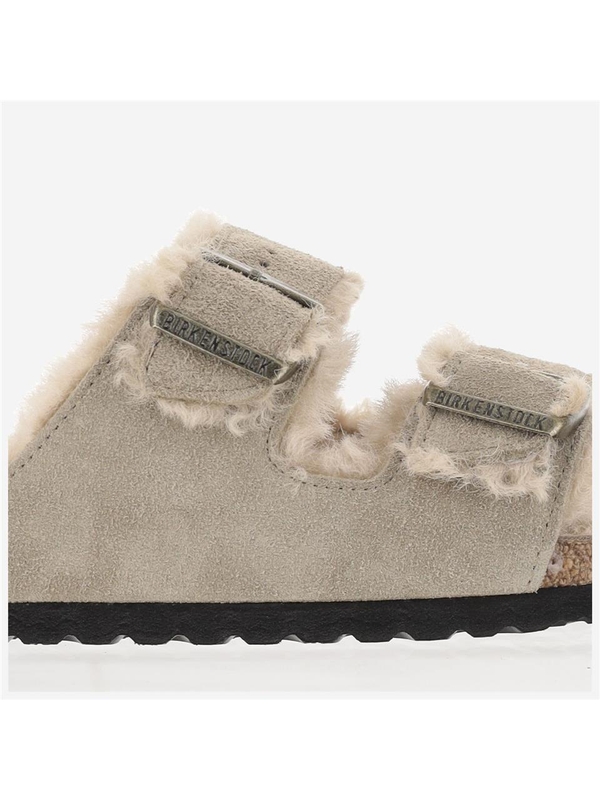 버켄스탁 FW24 Birkenstock Sandals 1028293TAUPE Arizona Shearling taupe