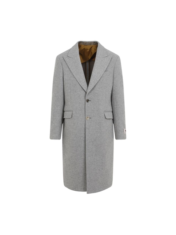 에트로 FW24 Etro Roma Coat MRAA0017.99TU2G7 Grey