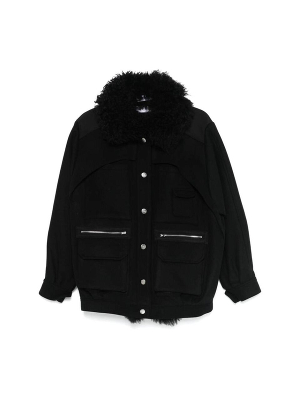 이로 FW24 Outerwear Iro DIASSA WM137 BLA01 BLACK