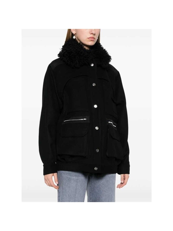 이로 FW24 Outerwear Iro DIASSA WM137 BLA01 BLACK