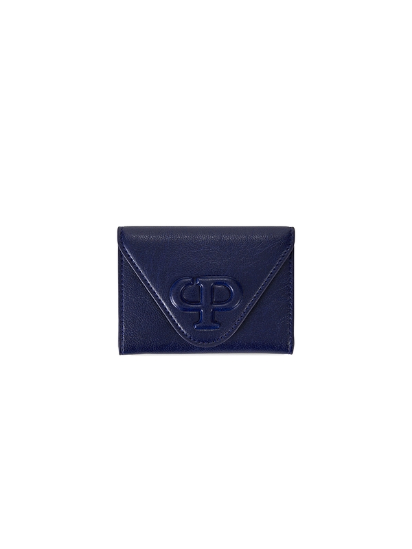 CP SIGNATURE MARK CARD WALLET(BLACKBERRY)