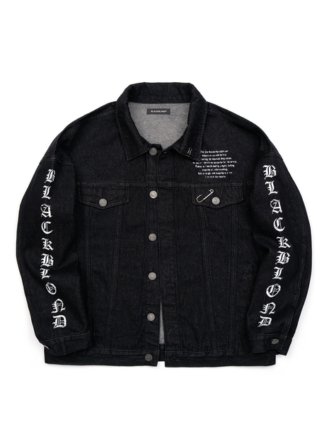 BBD Crushed Faith Denim Jacket (Black)