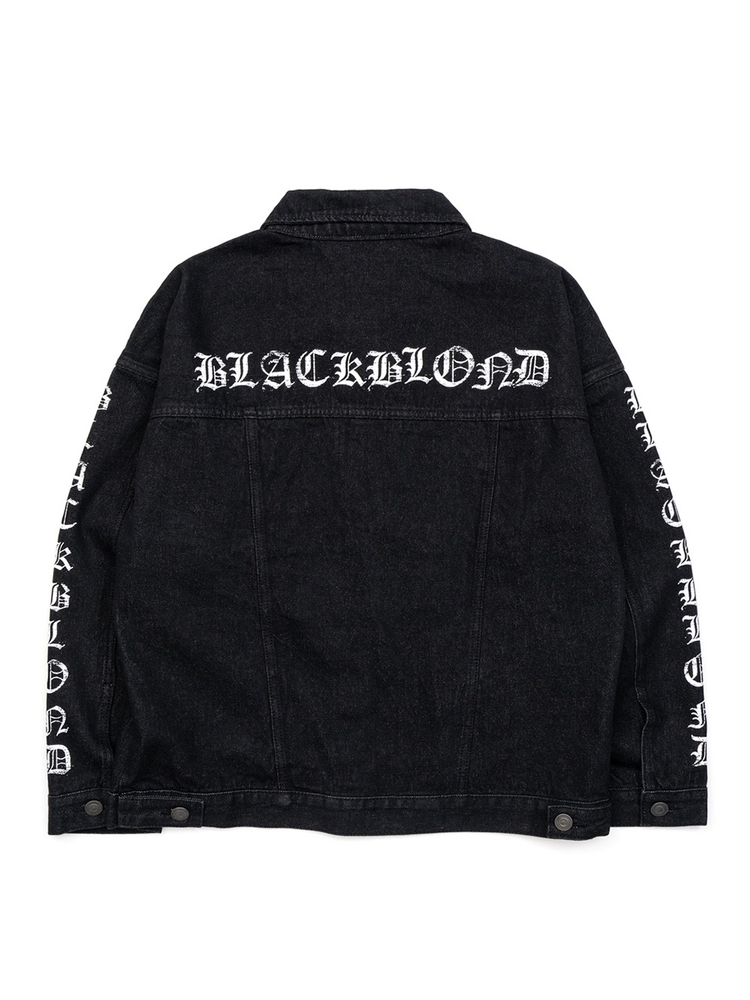 BBD Crushed Faith Denim Jacket (Black)