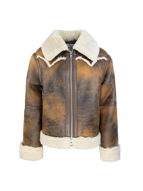 스탠드스튜디오 FW24 Lessie shaded jacket 61957-907387130 Brown