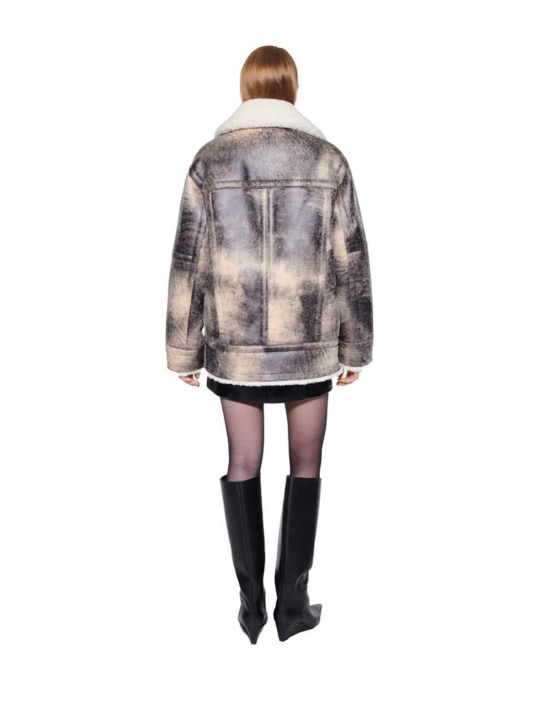 스탠드스튜디오 FW24 Louisa grey jacket 66325-907381040 Grey